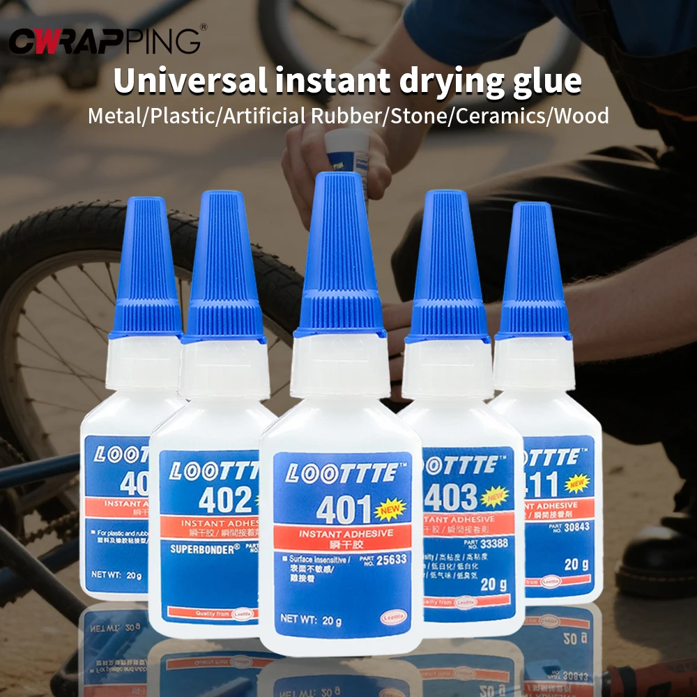 Woodworking Quick Glue - Cola Instantânea Loottte de 20ml para