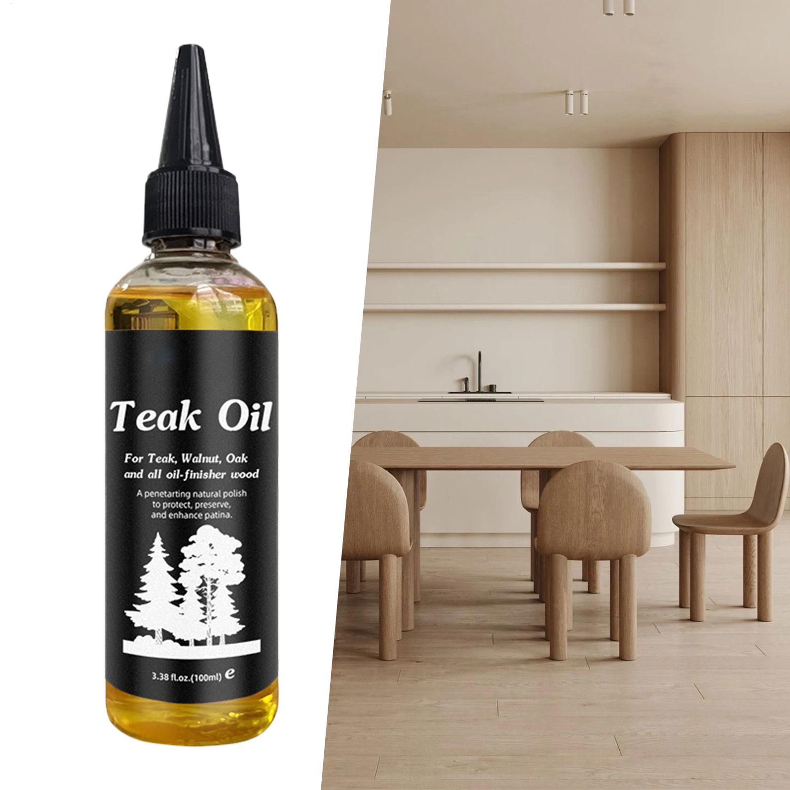 Woodworking Oil Finish - Óleo para móveis 100ml, polidor de