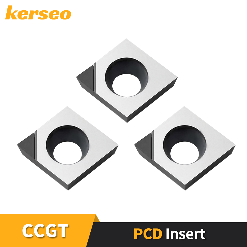 Parting Tool Lathe - Pastilha de diamante CCGT PCD CCGT060202