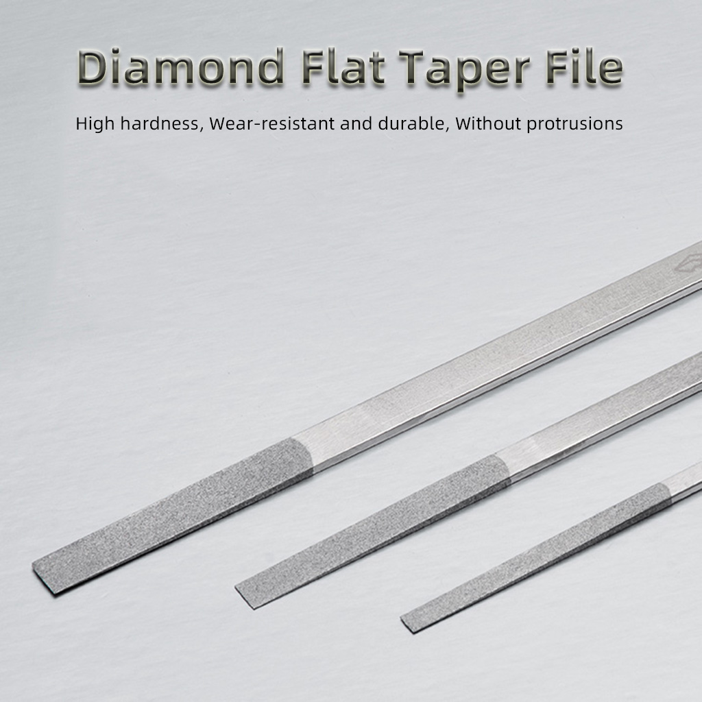 Woodworking Rasps And Files - Diamond Flat Taper Shaped Arquivo para