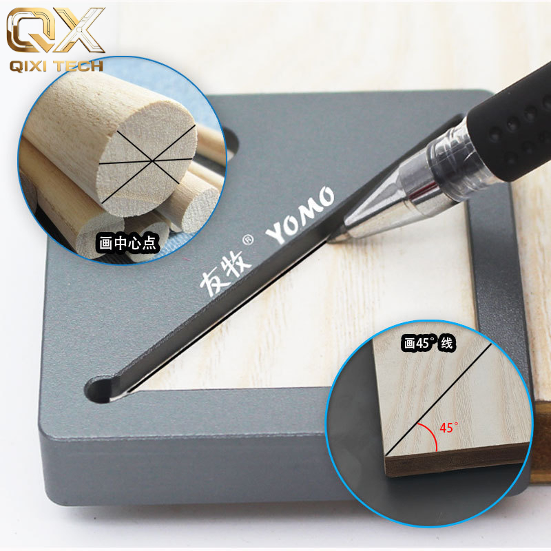 Woodworking Unlimited - Régua de medição multifuncional para marcenaria,