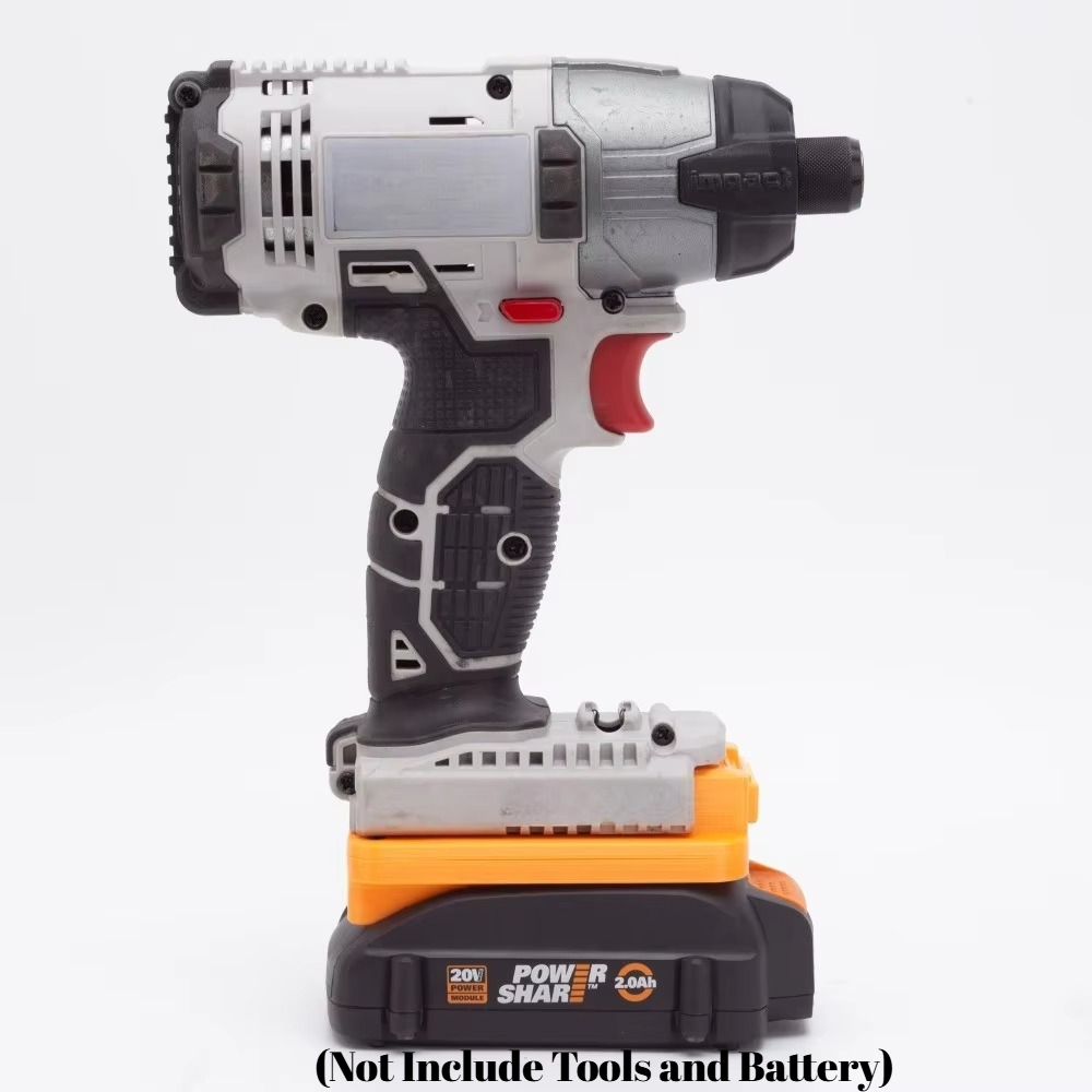 Black+Decker Tool 20V Max - Adaptador Conversor para Bateria Worx 20V
