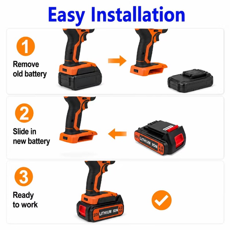Bateria de Substituição de Lít - Black+Decker Tool 20V Max avaliação e preço