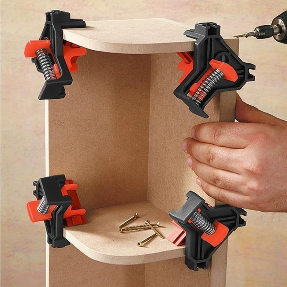 4 peças 90 °   Grampo de Canto - Woodworking Workshop avaliação e preço