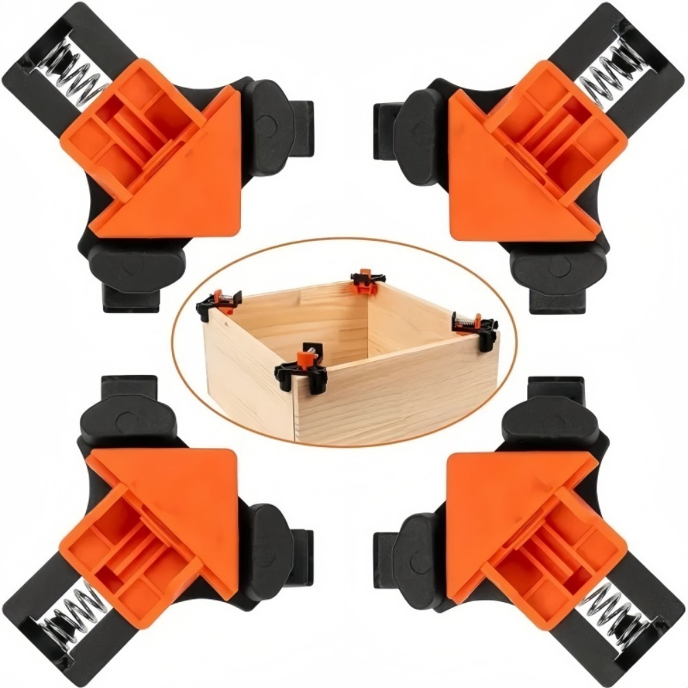 4 peças 90 °   Grampo de Canto - Woodworking Workshop avaliação e preço