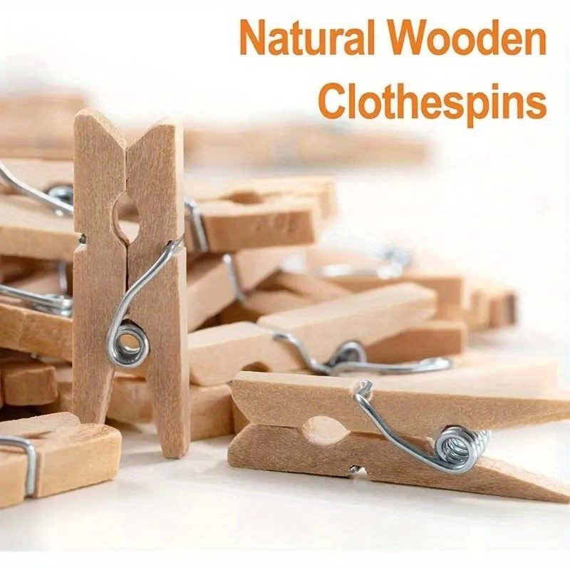 Clipes Mini de Madeira Natural - Woodworking Diy Projects avaliação e preço