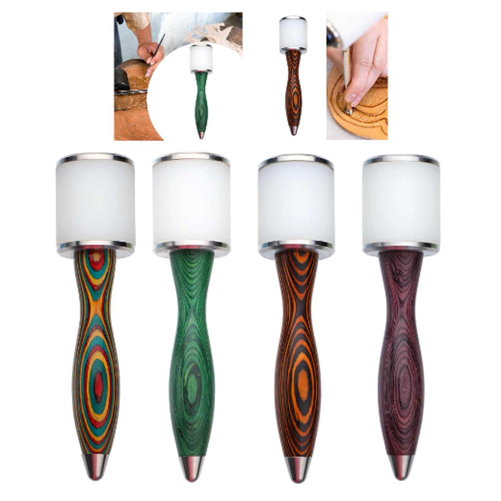 Martelo de escultura em couro  - Wooden Mallet Carving avaliação e preço