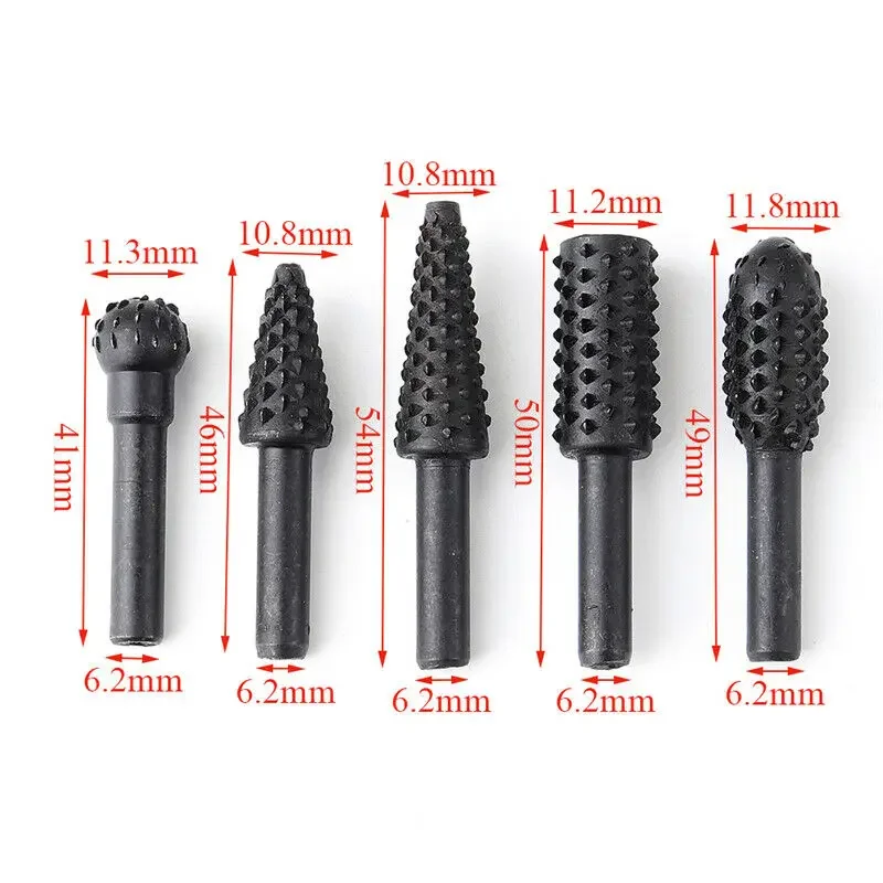 5 pçs arquivos de artesanato r - Woodworking Rasps And Files avaliação e preço