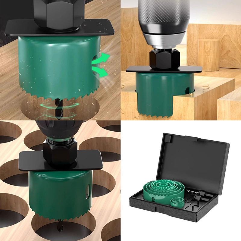 Conjunto de Serras Copo 19/8/5 - Woodworking Workshop avaliação e preço