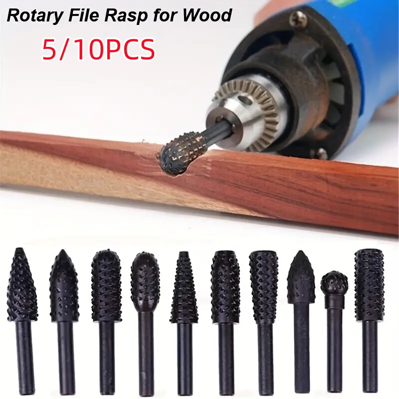 Conjunto de rebarbas rotativas - Woodworking Rasps And Files avaliação e preço
