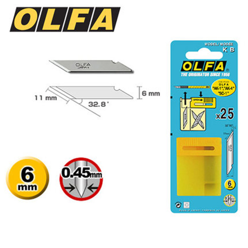 Lâminas de Canivete Olfa KB Ke - Woodworking Japan avaliação e preço