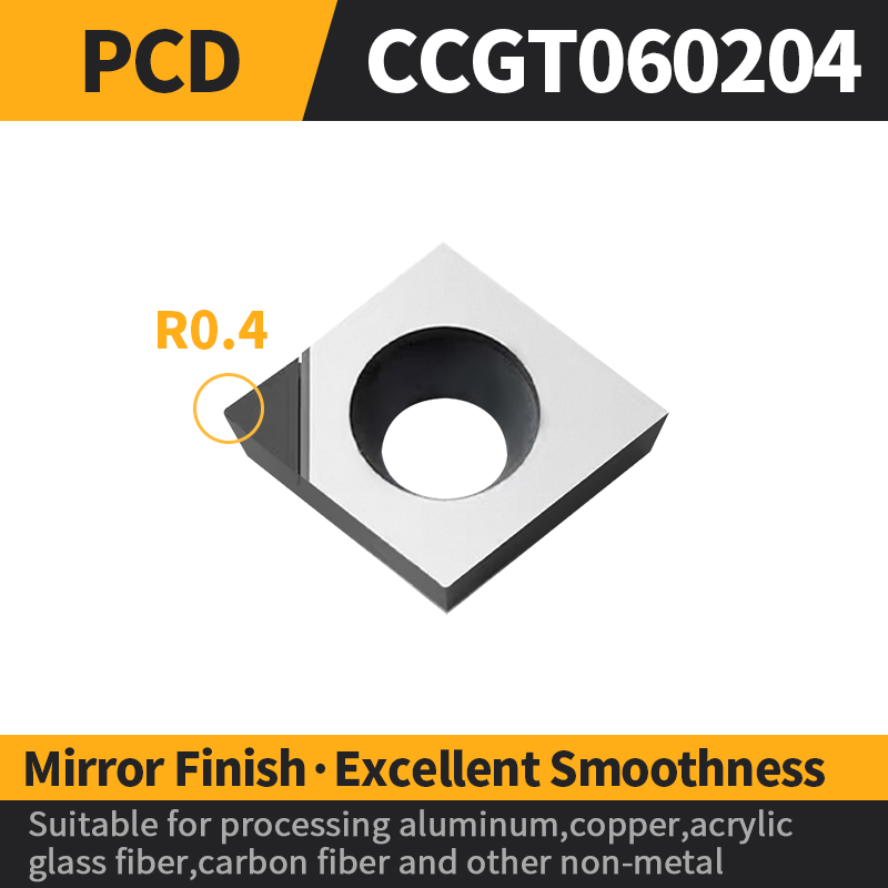 Pastilha de diamante CCGT PCD  - Parting Tool Lathe avaliação e preço
