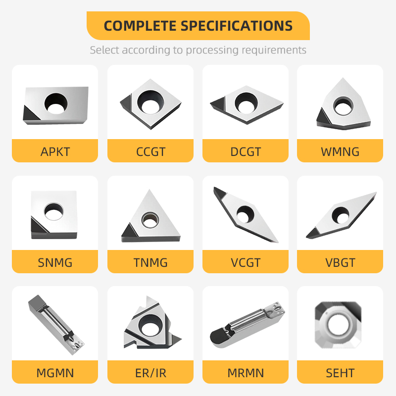 Pastilha de diamante CCGT PCD  - Parting Tool Lathe avaliação e preço