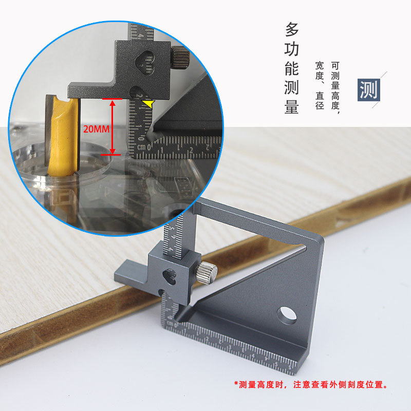 Régua de medição multifunciona - Woodworking Unlimited avaliação e preço