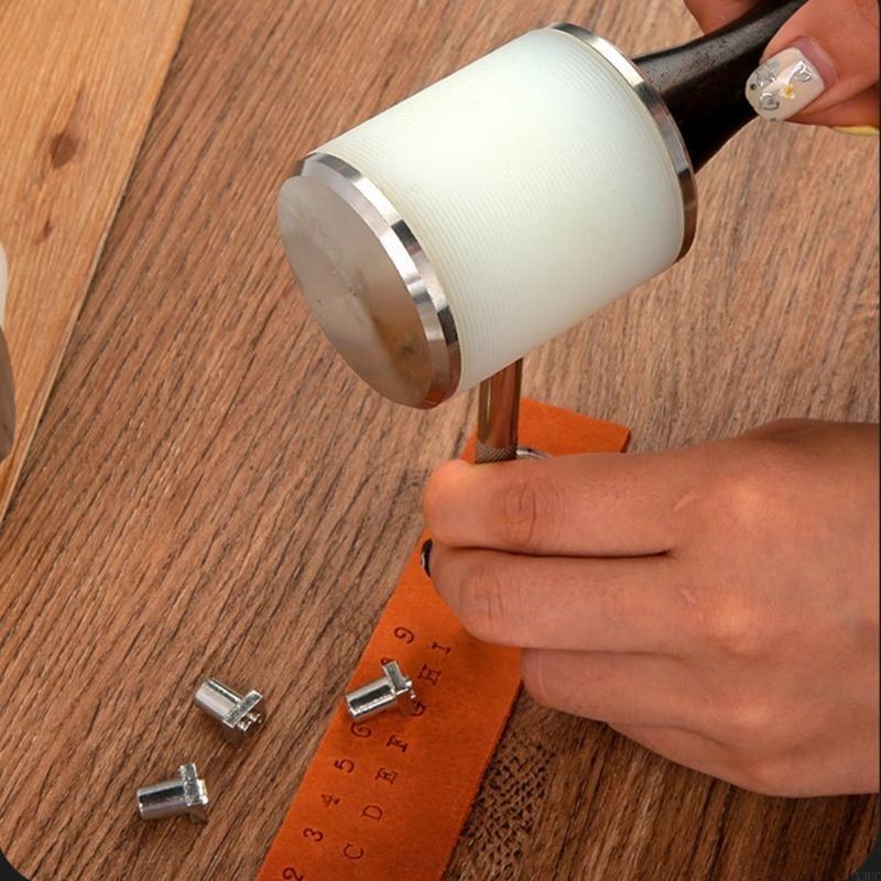 Artesanato couro diy marreta a - Wooden Mallet Carving avaliação e preço