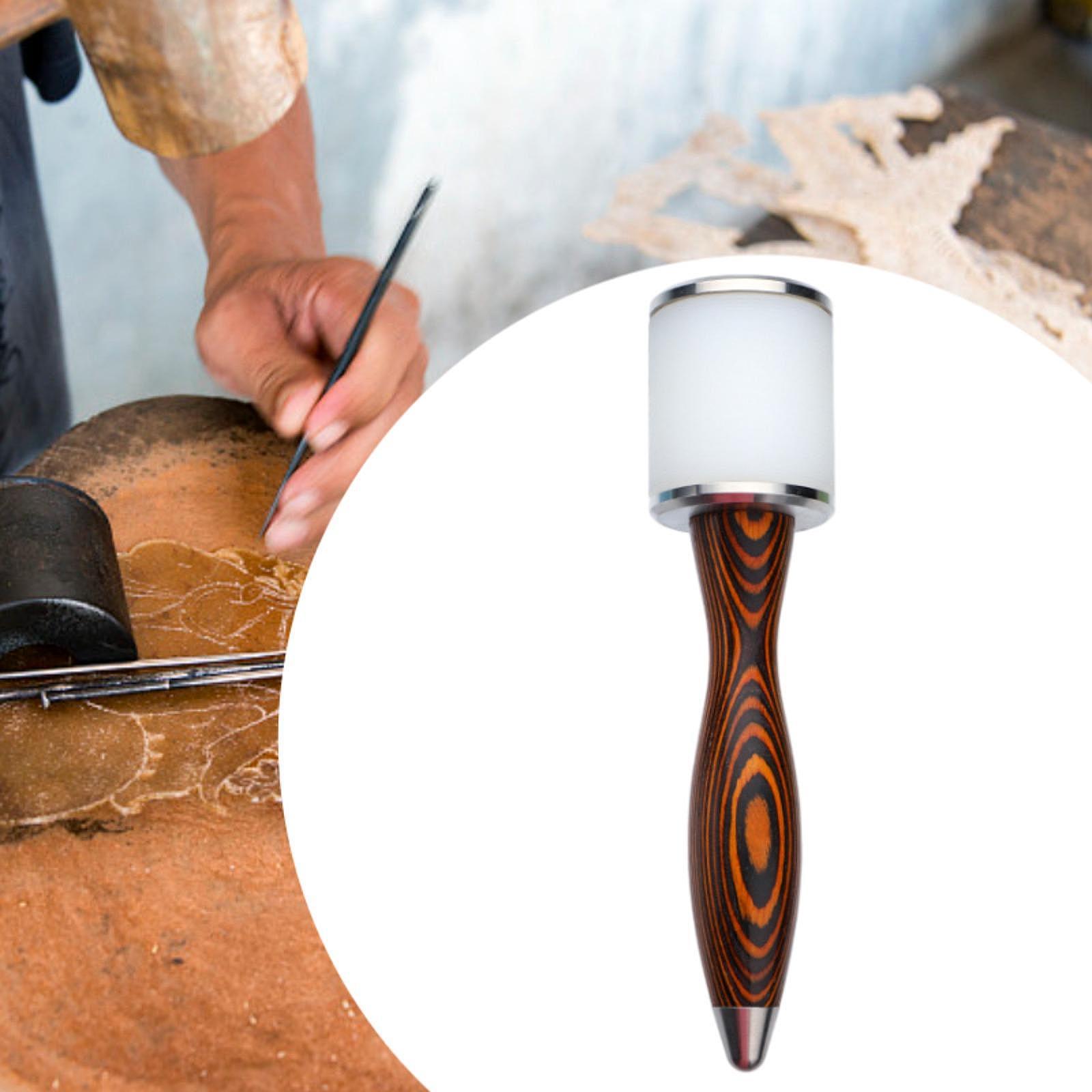 Martelo de Couro para Artesana - Wooden Mallet Carving avaliação e preço