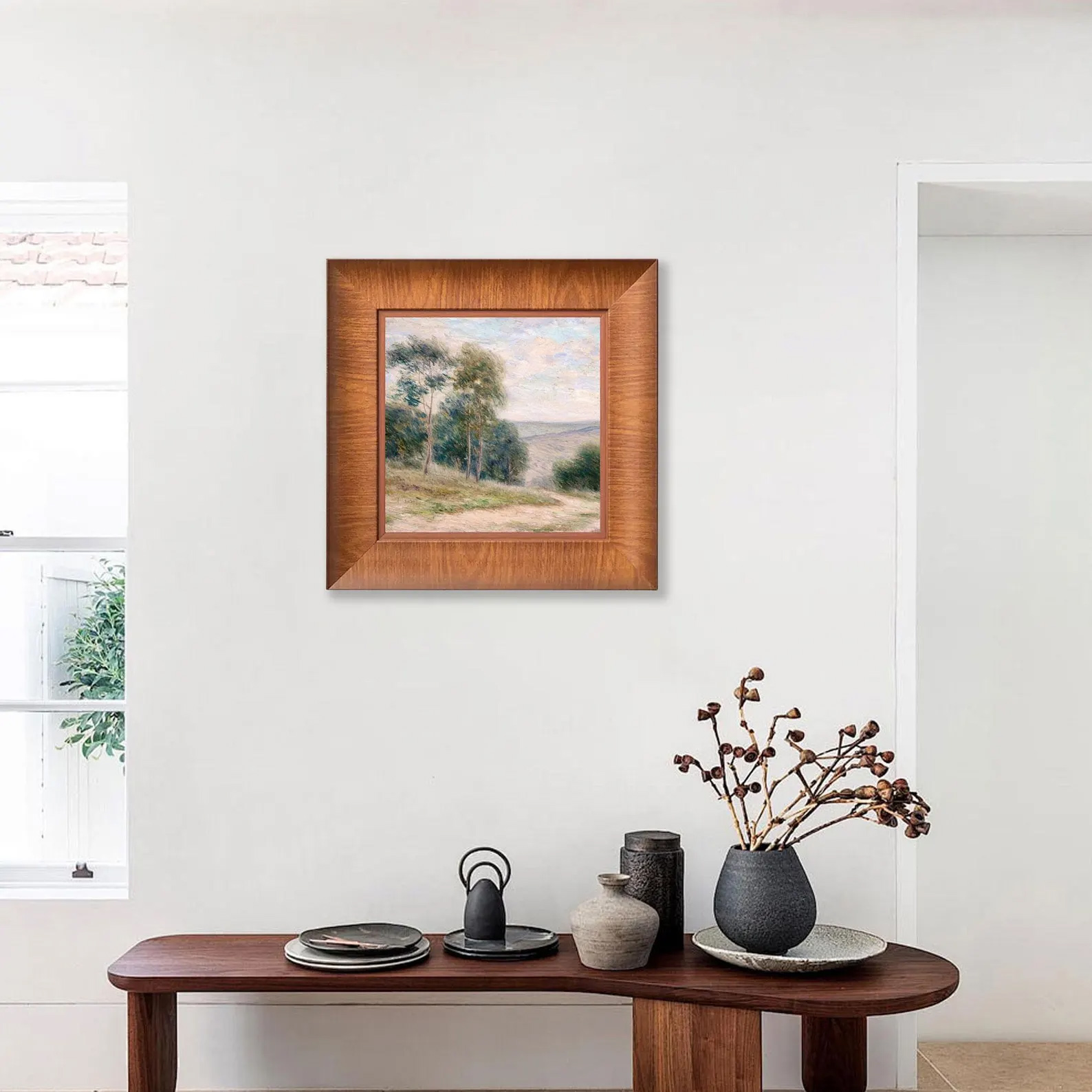 Moldura de Madeira de Nogueira - Woodworking Oil Finish avaliação e preço