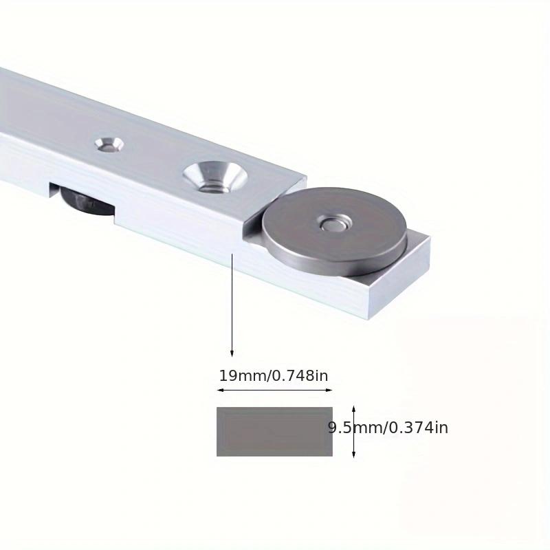 2 pçs 800mm 30 tipo t-track &  - Woodworking Finishing avaliação e preço