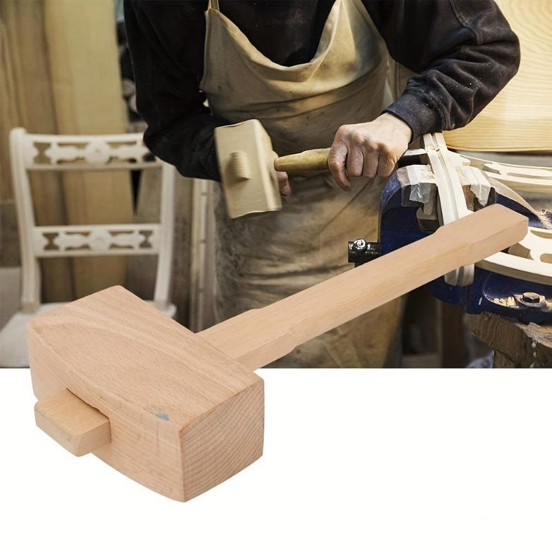 1 Peça Martelo de Carpinteiro  - Wooden Mallet Carving avaliação e preço