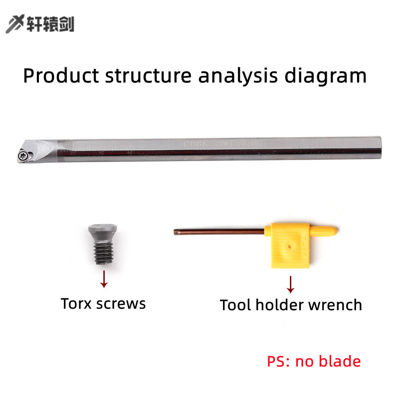 1PC C05H-SWUBR06 C06K-SWUBR06  - Parting Tool Lathe avaliação e preço
